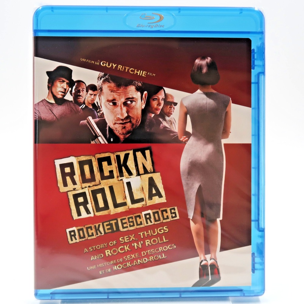 Rock N Rolla Blu-Ray 2008 Guy Ritchie Gerard Butler Action Movie NEW